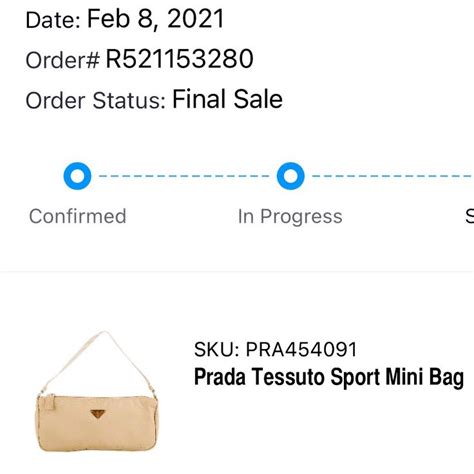 prada order status refused|Prada pre order.